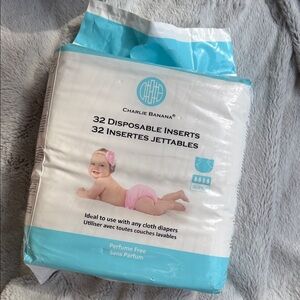 Charlie Banana Disposable Inserts Super Absorbent 32 Inserts
